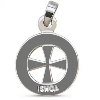 Sterling Silver Ishoa Cross Thick