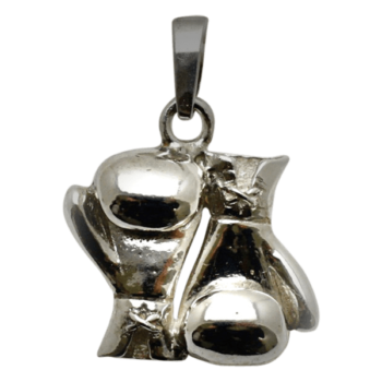 Sterling Silver Boxing Glove Pair Joined