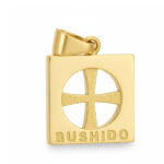 18ct Solid Gold Bushido Cross Thin