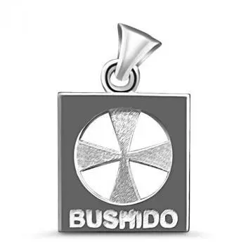 Sterling Silver Bushido Cross Large