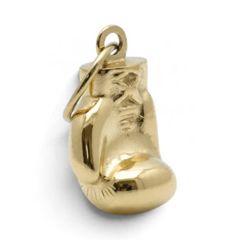 9ct Solid Gold Boxing Glove Pendant