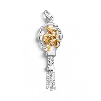 Mongkol Thai Warrior in 9ct Yellow Gold and Sterling Silver