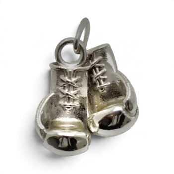 Sterling Silver Boxing Glove Pair Modern